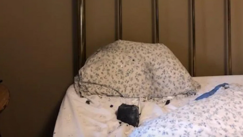 Une météorite s’écrase sur l’oreiller d’une grand-mère (Photo)
